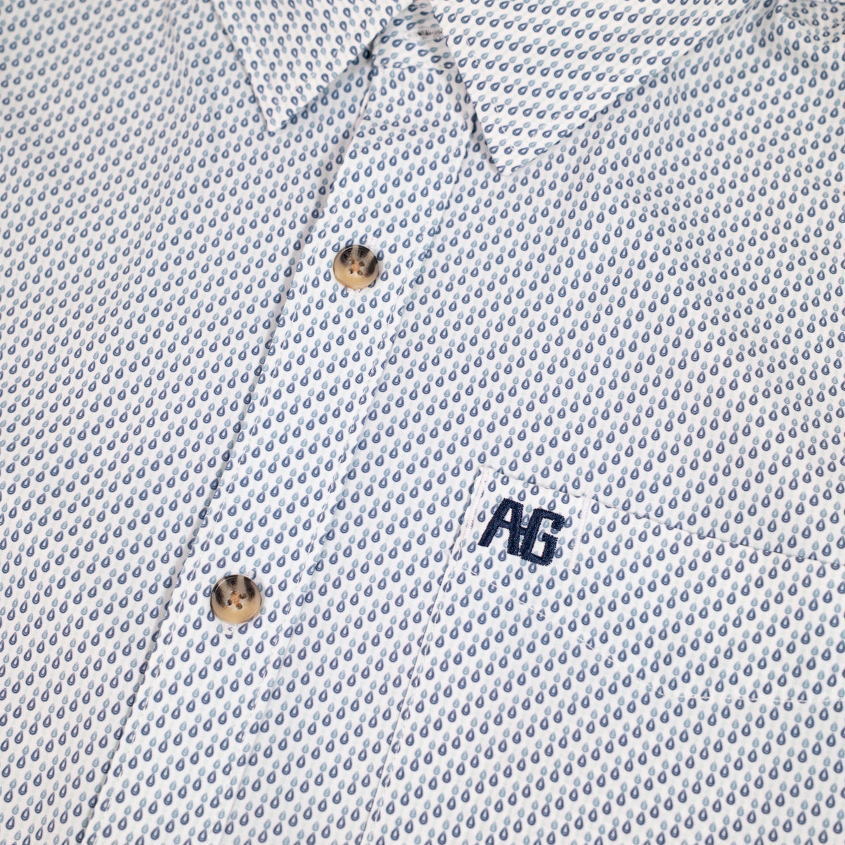 Classic Legend Long Sleeve - White Rain Drop